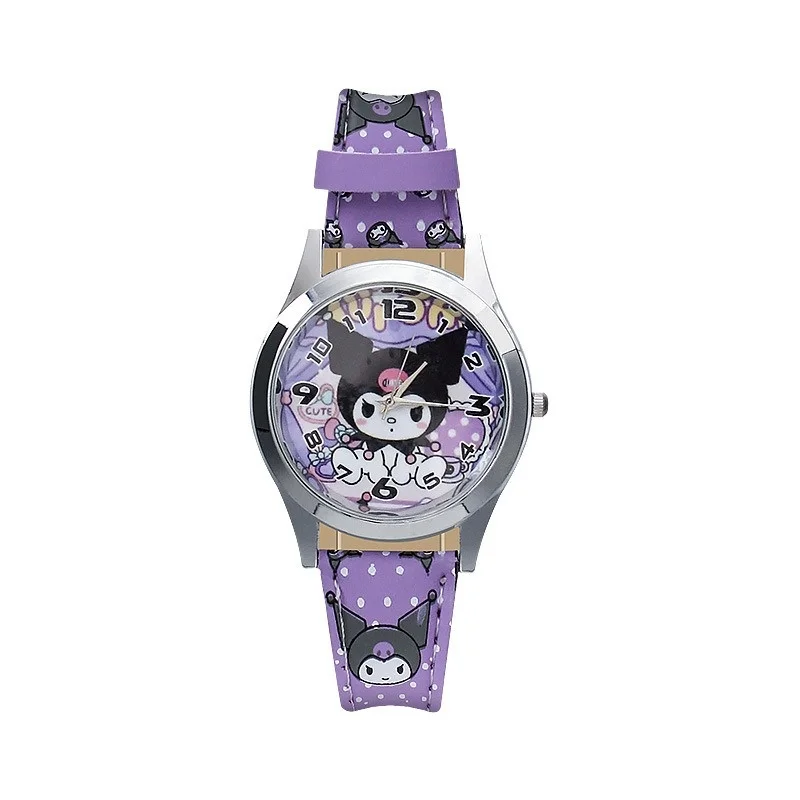 No Box Pointer Quartz Watch  Cartoon Hello Kitty  Children  Gift Watch Girls Kawaii  My Melody  Cute Watch Birthday Gift 5