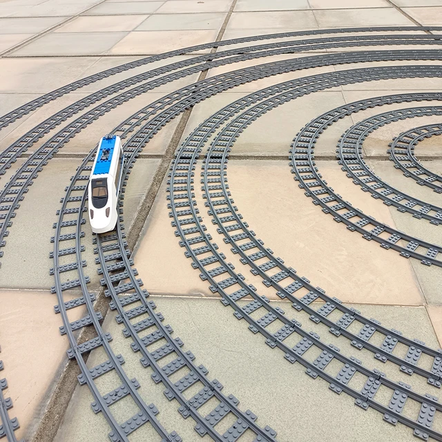 Vias Lego Vu00edas De Tren Para Niu00f1os Aupawdy 57 Piezas