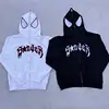 Full Zip Up Spider Hoodie Women Men Streetwear Harajuku Graphic Oversized Jacket Hood Shirt Punk Gothic Y2K Clothes Sweatshirt 3