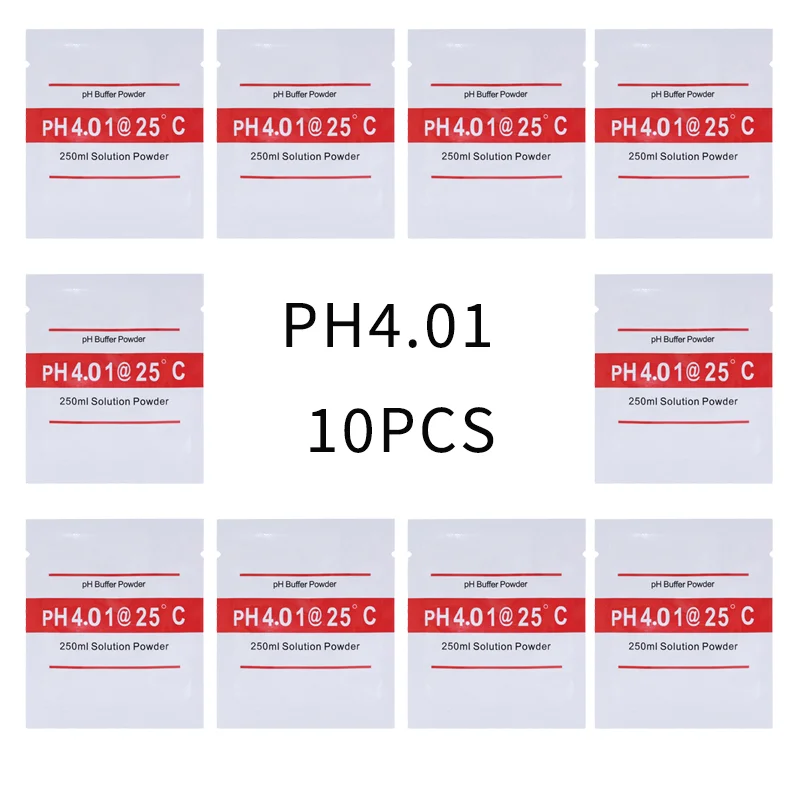 PH er powder 4.00 4.01 6.86 7.00 9.18 10.01calibration powder For Test Meter Calibration Solution meter Aquarium