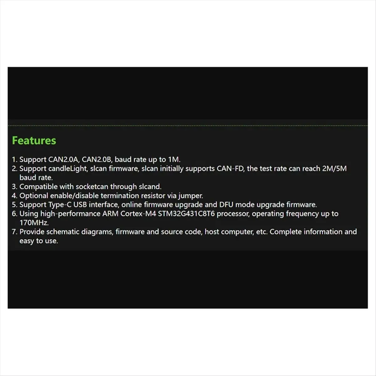 HOTCANable V2.0 Pro CANbus 트랜시버 USB-프로토콜 분석기 어댑터 CAN2.0 직렬 컨트롤러
