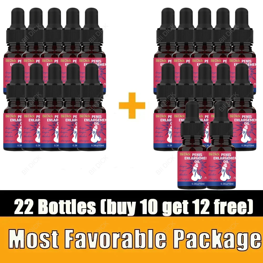 Men’s Penis Growth and Thickening Oil Enhance Erection Increase Size Promote Blood Flow Delayed Ejaculation Maximize Pleasure 6
