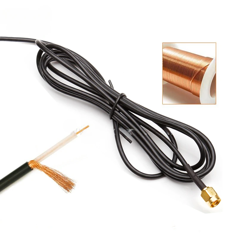 12dBi 433MHz LoRa Antenna SMA Male Magnetic Mount Aerial RG174 3M Cables for Sig