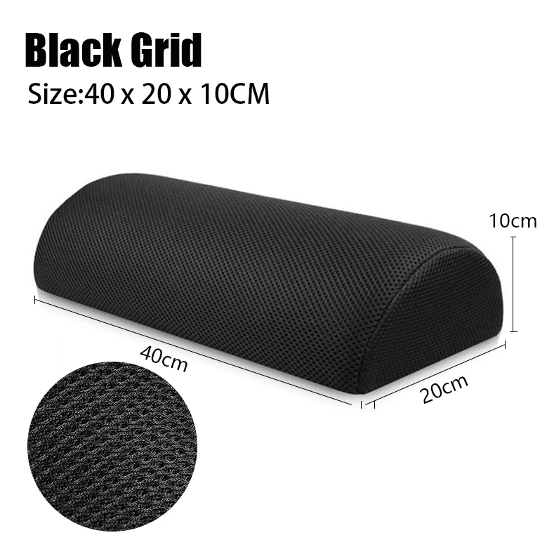 Ergonomic Memory Foam Leg & Knee Support Pillow with Massage Footrest