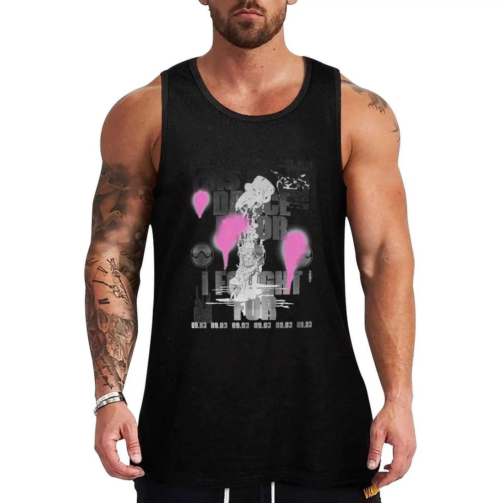 

DAWN OF CHROMATICA TSHIRT III Tank Top gym top mens clothing