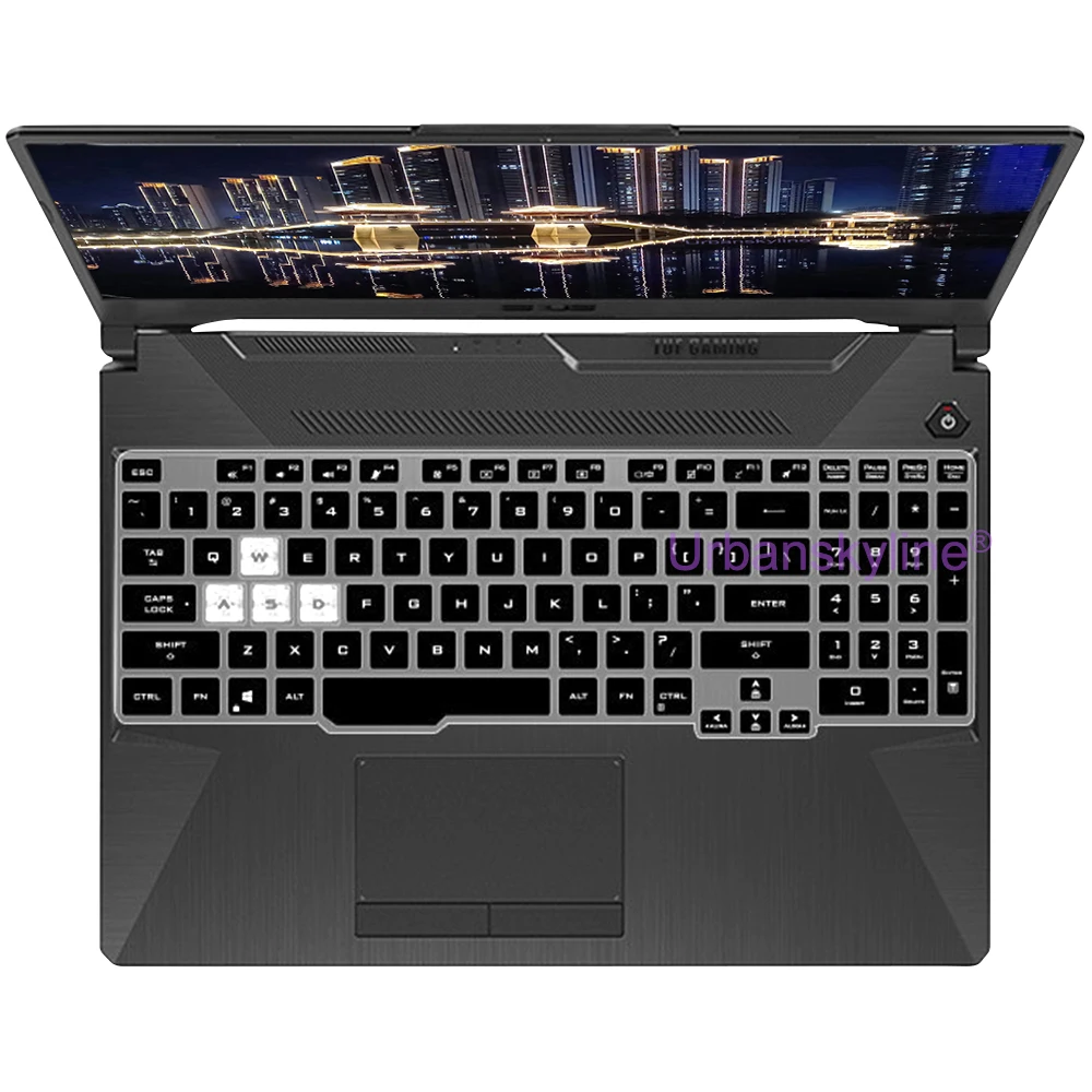 Keyboard silicone cover Keyboard cover Keyboard cover For ASUS TUF Dash F15 F16 F17 FX507 FX607 Gaming A15 A16 A17 FA507 FA607 Silicone protector skin case