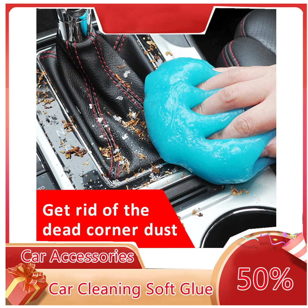 Car Cleaning Interior Auto Dashboard Crystal Mud Soft Glue Gum Air