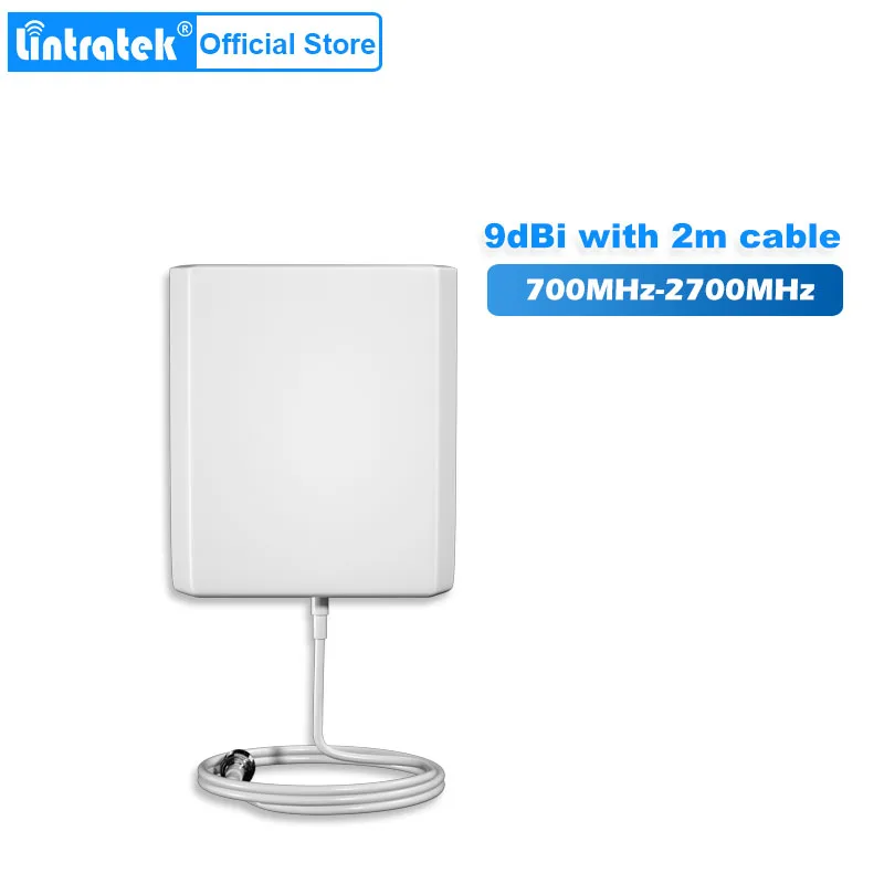 700 2700Mhz 9dBi Indoor Panel Antenne Tri Band Antena Externa 2G 3G