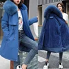 New In Coats & Jackets Women's Winter Padded Jacket Loose Casual Outerwears Fleece Hodded Windbreaker Elegant Office Lady's Coat 1