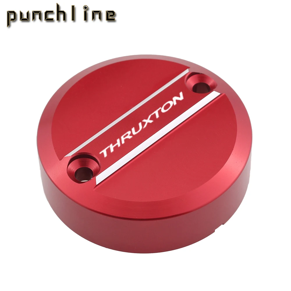Enhanced Front Brake Fluid Reservoir Cap Cover for Scrambler and Thruxton Series