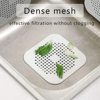 Hair Filter Shower Drain Plug Kitchen Sink Strainer Anti-blocking Bathtub Shower Floor Drain Sink Drains Cover Home Accessories 2