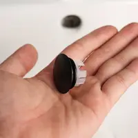 รอบอ่างล้างจานล้นครอบคลุม double layer ทองแดงอ่างล้างหน้าล้นแหวนปลั๊กเปลี่ยนอ่างท่อระบายน้ําห้องครัวห้องน้ํา 3