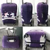 Fantasy Mushroom Frog Print Luggage Cover Traveling Accessories Elastic Suitcase Protective Covers Anti-dust Trolley Case Cover 6