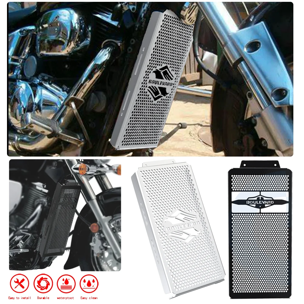 

Motorcycle Engine Radiator Cover Grill Protect Guard For Suzuki Marauder VZ800 VZ 800 INTRUDER C800 BOULEVARD Boulevard C50 M50