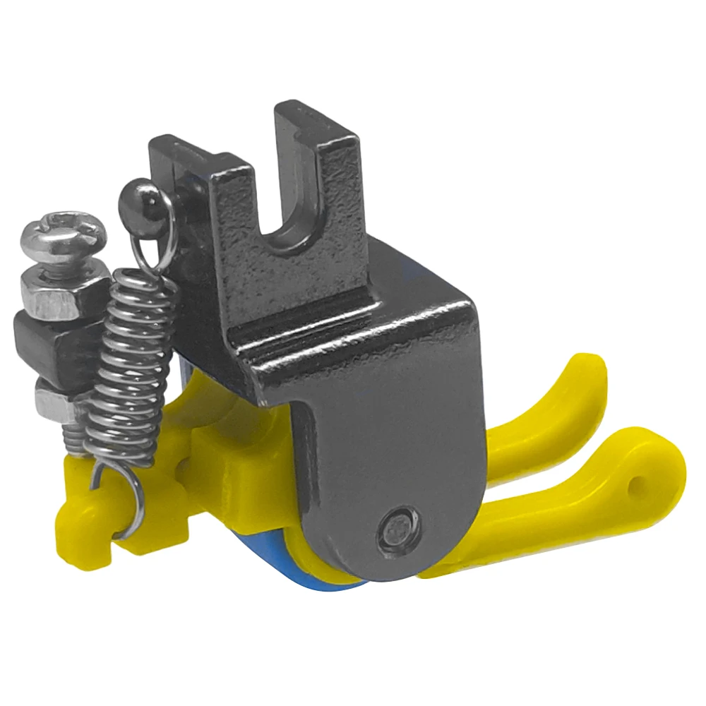 Description Picture 6 of itemHigh Low Roller Edge Stop Presser Foot Plastic Wear-Resistant Foot For Industrial 1 Needle Lockstitch Sewing Machine Accessories