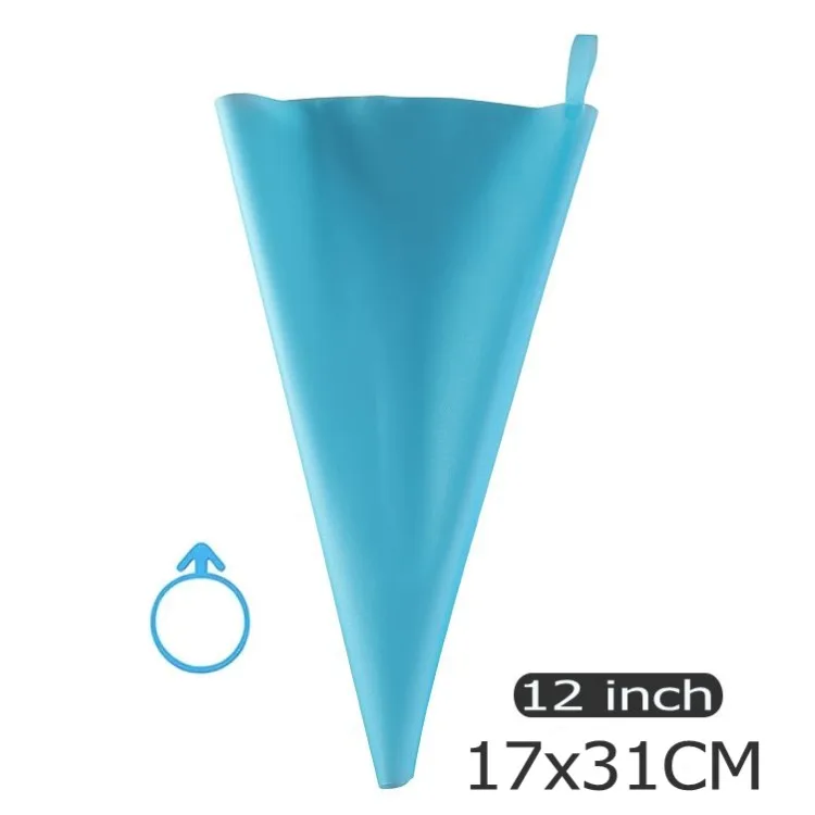 Reusable Silicone Pastry and Icing Bags - Baking and Decorating Tools