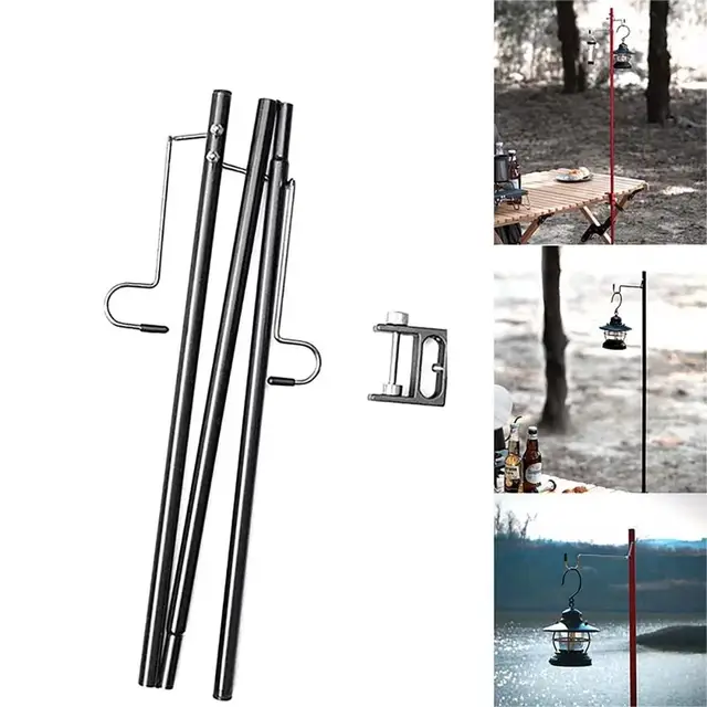 Camping Lantern Stand – Ultralight Portable Detachable Lamp Holder 3