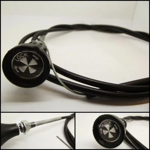 Auto Replacement Brake Lines Parts Car Tools Classic Car Universal Choke Cable Pull Twist & Lock 60" Long Mini Kit brake line lock kit car choke cable kit