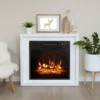 Electric Fireplace Freestanding & Wall-Mounted Heater 1