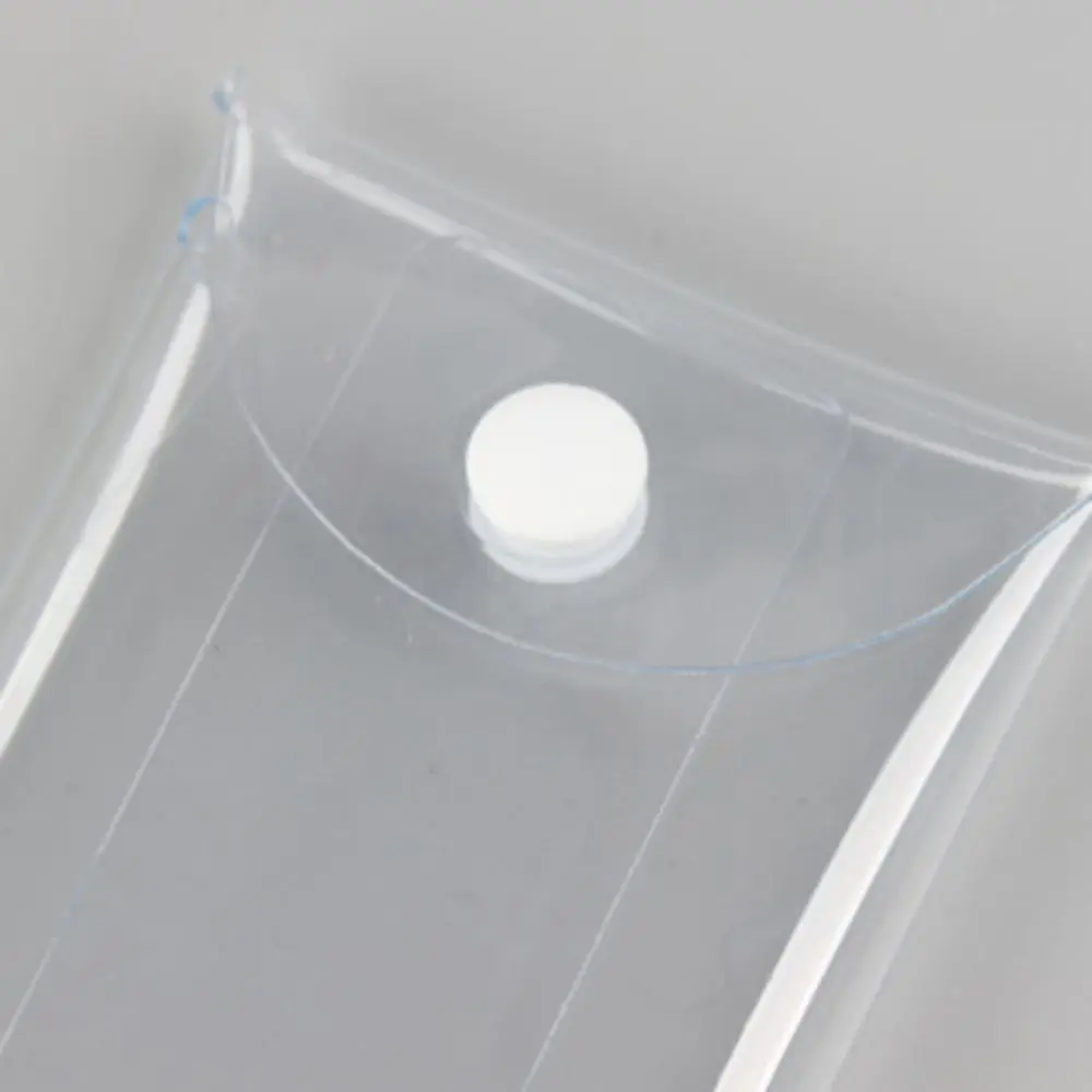 Dustproof Anime Doll Display Bag Transparent with Metal Buckle Doll Storage Box Keychain Clear Doll Organizer Bag Mini Wallet