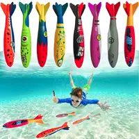 Summer Diving Training Toys Torpedos Sharks Octopus Underwater Water Games Training Swimming Pool Gifts Set Toys For kids 1