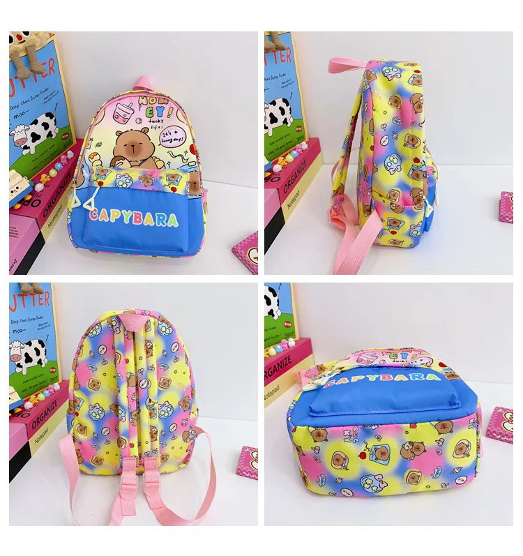 Trendiger Schulrucksack im koreanischen Stil, Doppelschultertasche für Mittel- und Oberstufe, niedliche Geschenkverpackung für Kinder, im Angebot 2026 – Detail 7
