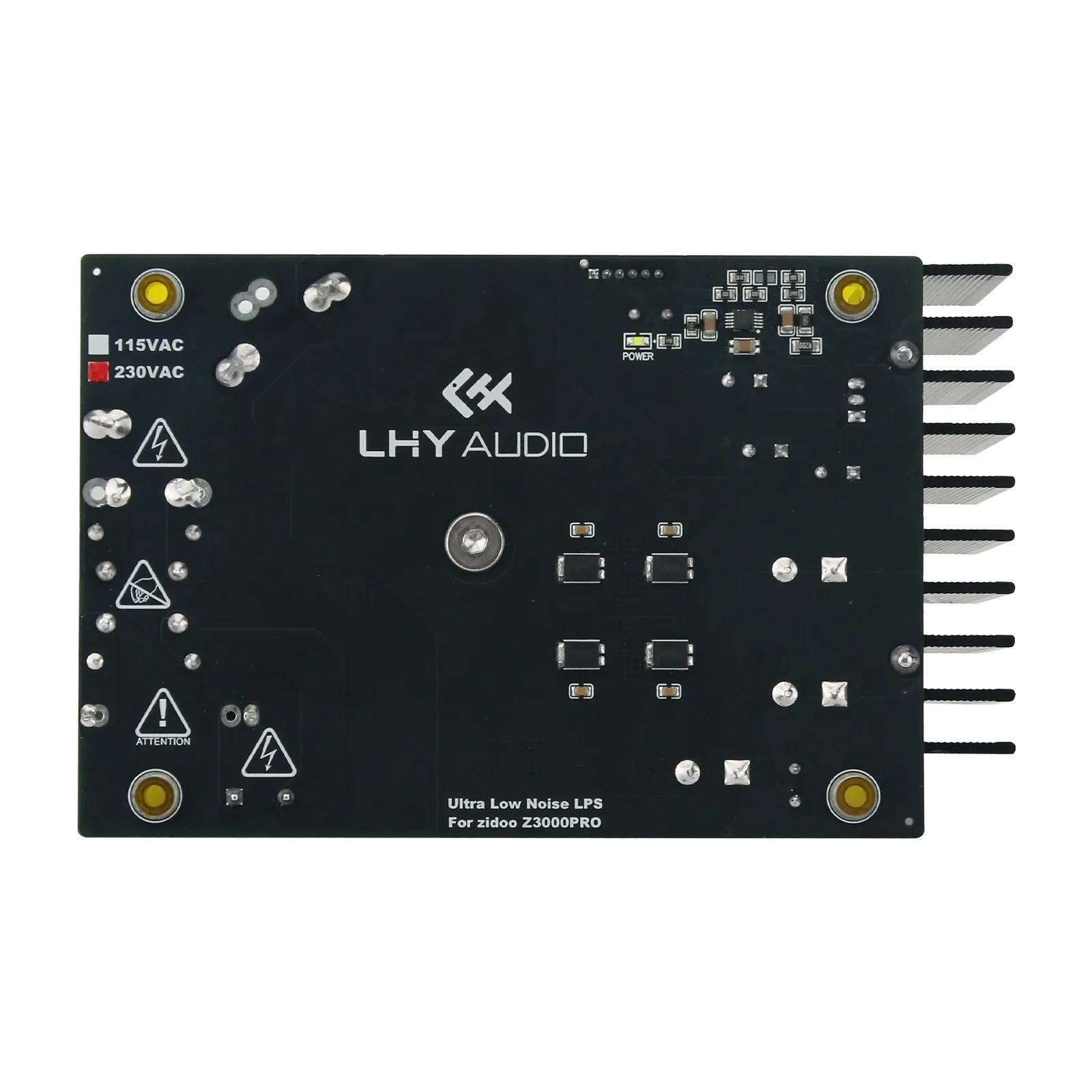 HiFiAMP LPS-Z3000PRO 선형 전원 공급 장치 모듈 ZIDOO Z3000PRO 오디오 플레이어 용 DIY 낮은 리플 잡음  DC 전원 보드