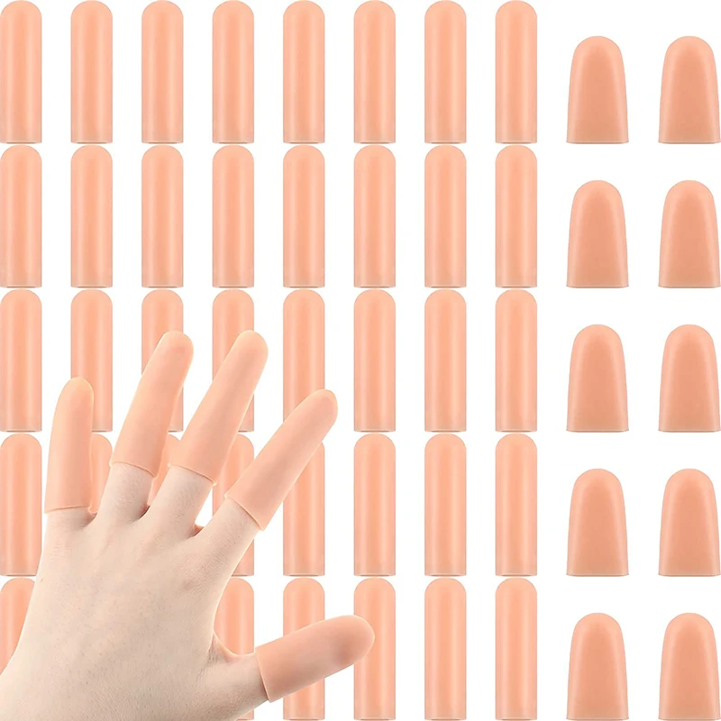 

10pcs Silicone Toe Separator Finger Protector Applicator Soft Corn Callus Remover Bunion Corrector Pedicure Tools Foot Care Tool