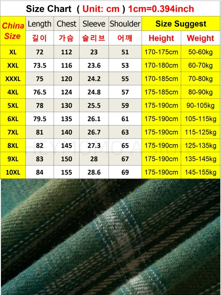 Casual Short Sleeved Shirt Short Sleeved Shirt Summer Men Shirt Plaid Cotton Short Sleeve Plus Size 6XL 7XL 8XL 10XL Green Oversize Formal Casual Designer