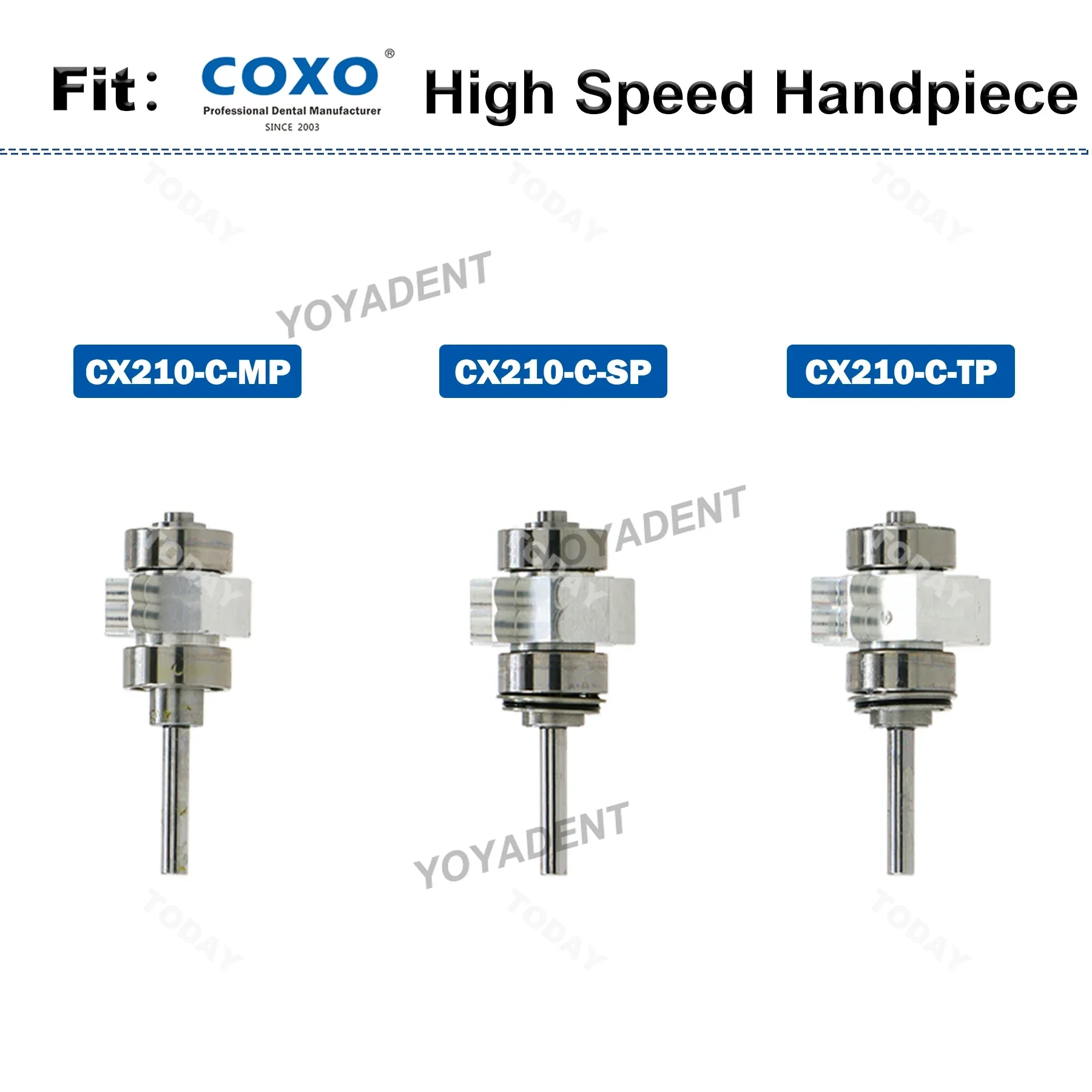 Original COXO Turbine Cartridge Air Rotor Fit COXO High Speed Turbine