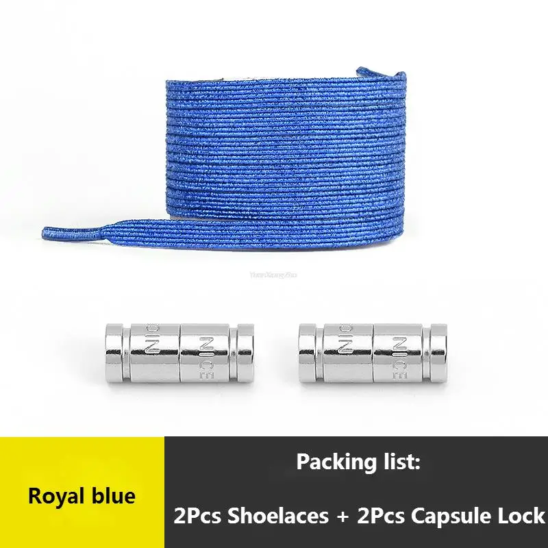 Colorful No-Tie Elastic Shoelaces for Easy Slip-On Sneakers