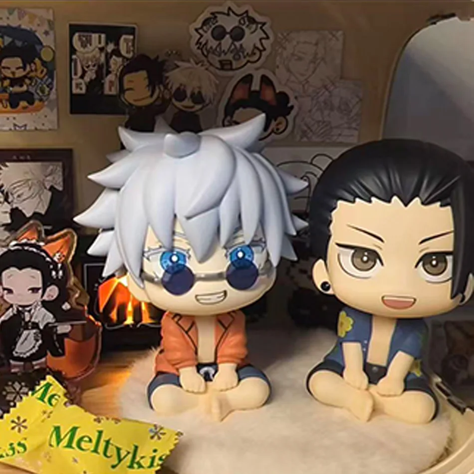 Anime JJK Suguru Geto & Satoru Gojo Collectible Action Figures Set - Premium Gato and Gojo Statues