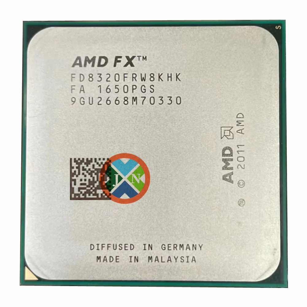 

AMD FX-Series FX-8320 FX 8320 3.5 GHz Eight-Core CPU Processor FD8320FRW8KHK Socket AM3+