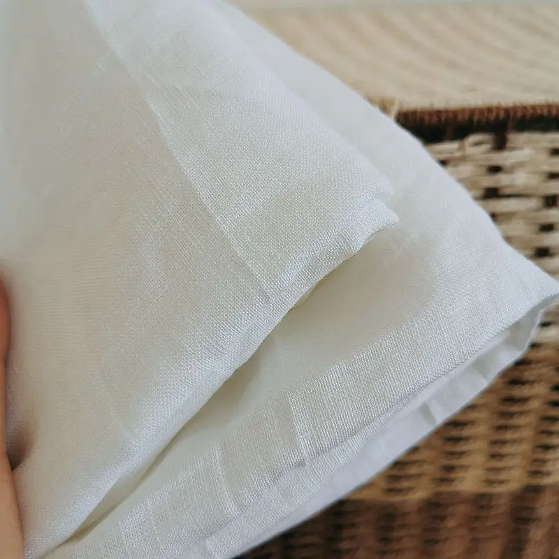 Pure Linen Bed Sheet King Queen Twin Size, Soft Bed Sheets, Flax Fabric Single Double Sheet, Home Sheets for Bed, Flat Bed Sheet 6