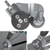 Titanium Steel Electric Drill Plate Cutter Metal Sheet Cutting Tool Attachment Nibbler Sheet Metal Plate Punch Scissors Machine 1