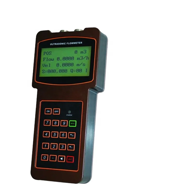 

external clip-on ultrasonic flow meter handheld digital ultrasonic flow meter