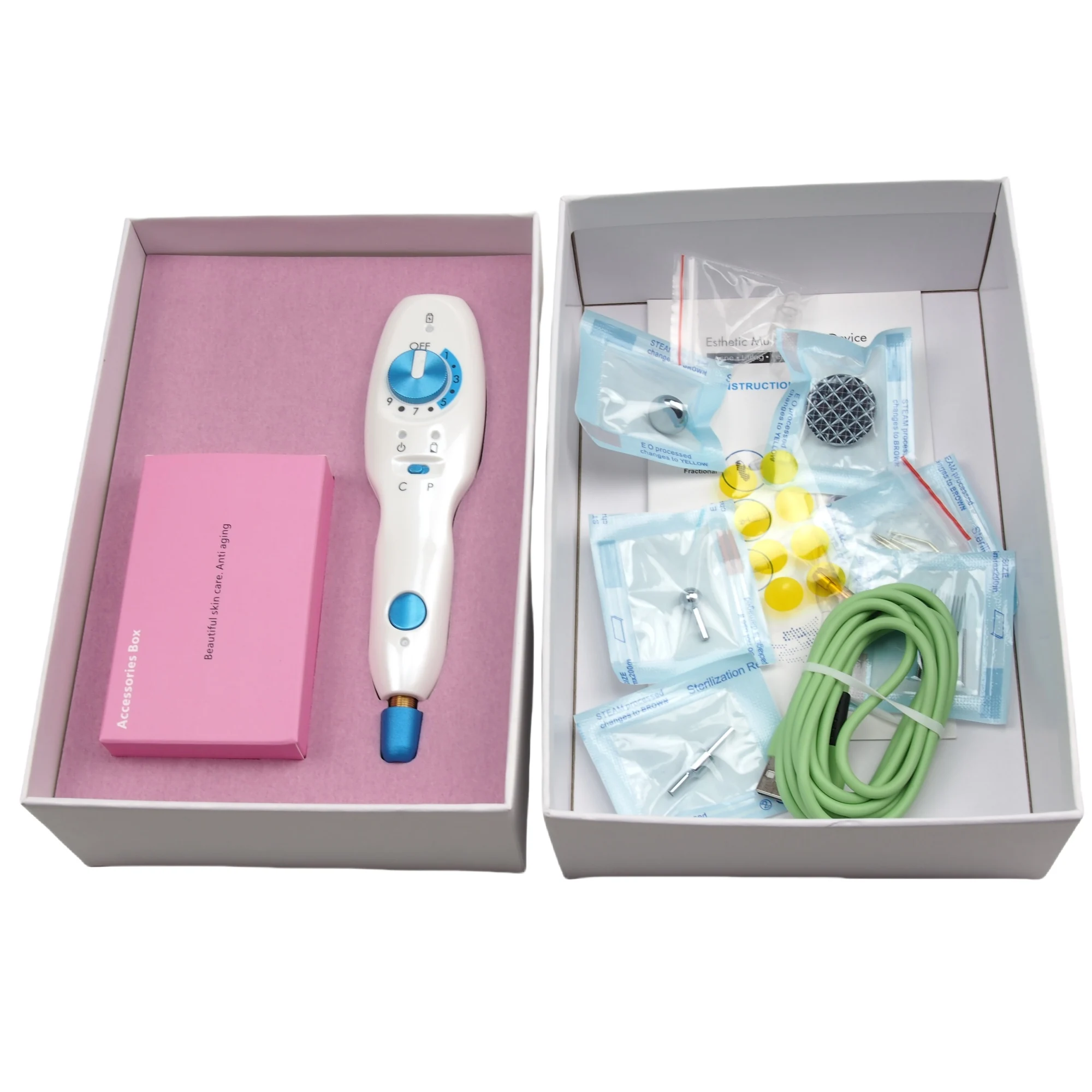 Hicovo Fibroblast Plasma Wart Freckle Wrinkle Removal Mole Dark Spot Remover Acne Treatment UV Skin Machine