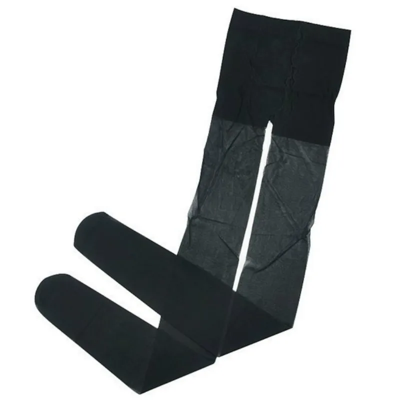 MODSGUE Brillante Uomo Collant Crotchless Tights Pants Sissy Intimo