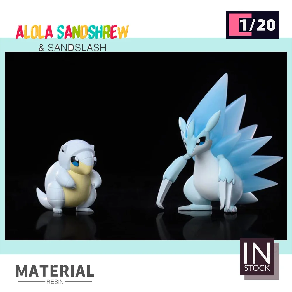 Formas de Alola - Sandshrew e Sandslash