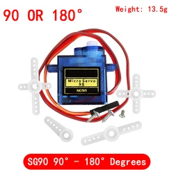 High - Performance Metal Gear Servo for Robotics and DIY Projects (SG90 90 - 180 Degree)
