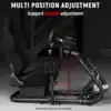 Sim Cockpit, Adj. Black Seat, Fit G27-923, Logi/Thrust/Fanatec, No Wheel/Pedal/Handbrake 5