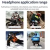 Bluetooth Motorcycle Helmet Headset Wireless Headphones With Microphone Earphone ENC Noise Cancelling Handsfree Talking Driving 6