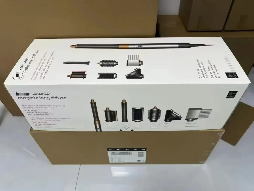 HS07 Copper Gold Airwap Negative Ion Air Curling Iron Multifunctional Long Hair Style Secador  מסלסלי שיער   مجففات شعر Inface 3
