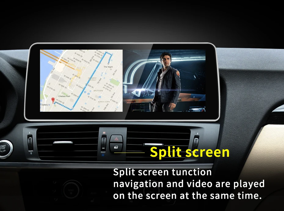 Factory Price ID8 12.3" Android11 Car Multimedia For BMW X3 F25 X4 F26 Car Video