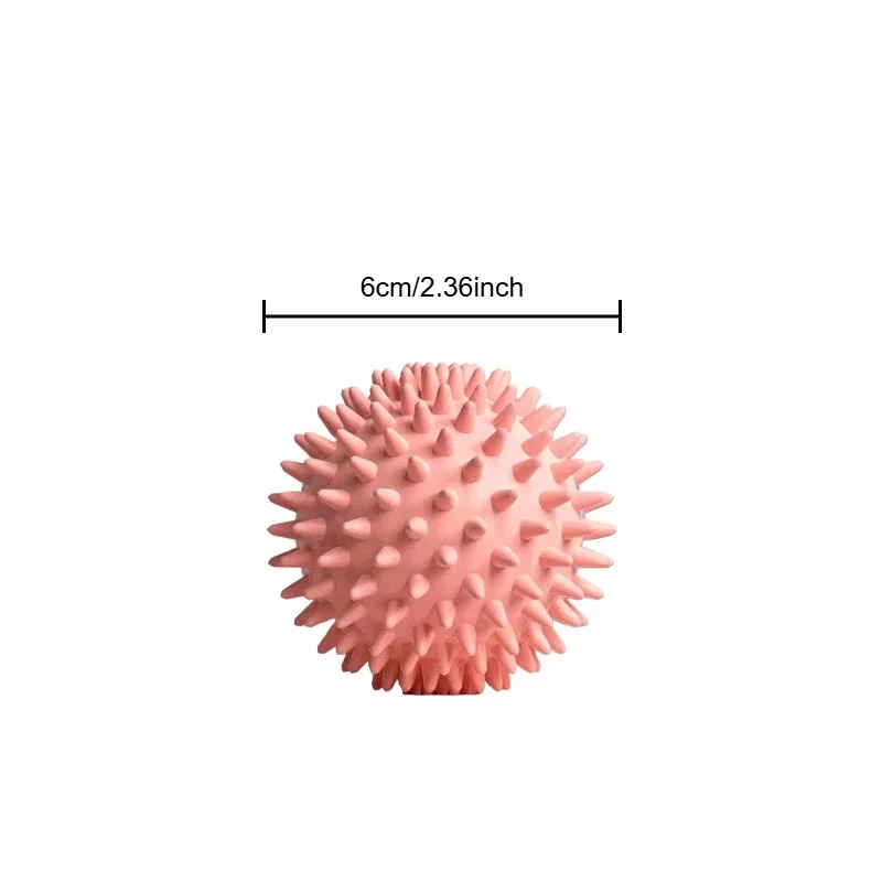 Myofascial Release Massager 6CM Sport Massage Ball Spiky Deep Tissue Trigger Point Muscle Recovery Pain Relief Durable Hedgehog