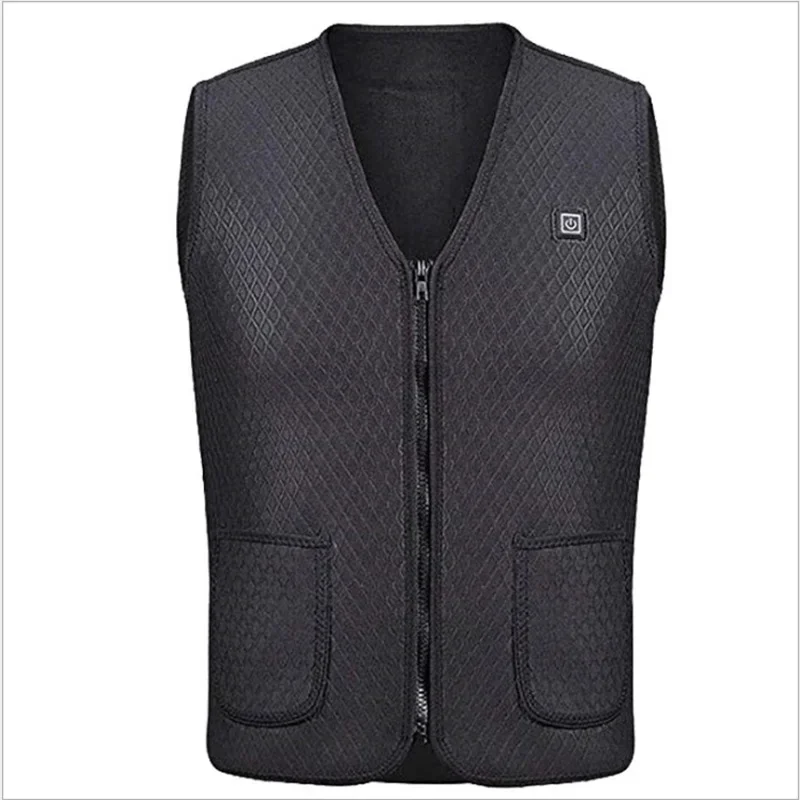 

Fashion Men Women Electric Heated Vest Heating Waistcoat Warm Winter Heating Vest Jacket Outdoor Jacket Winter USB Heater
