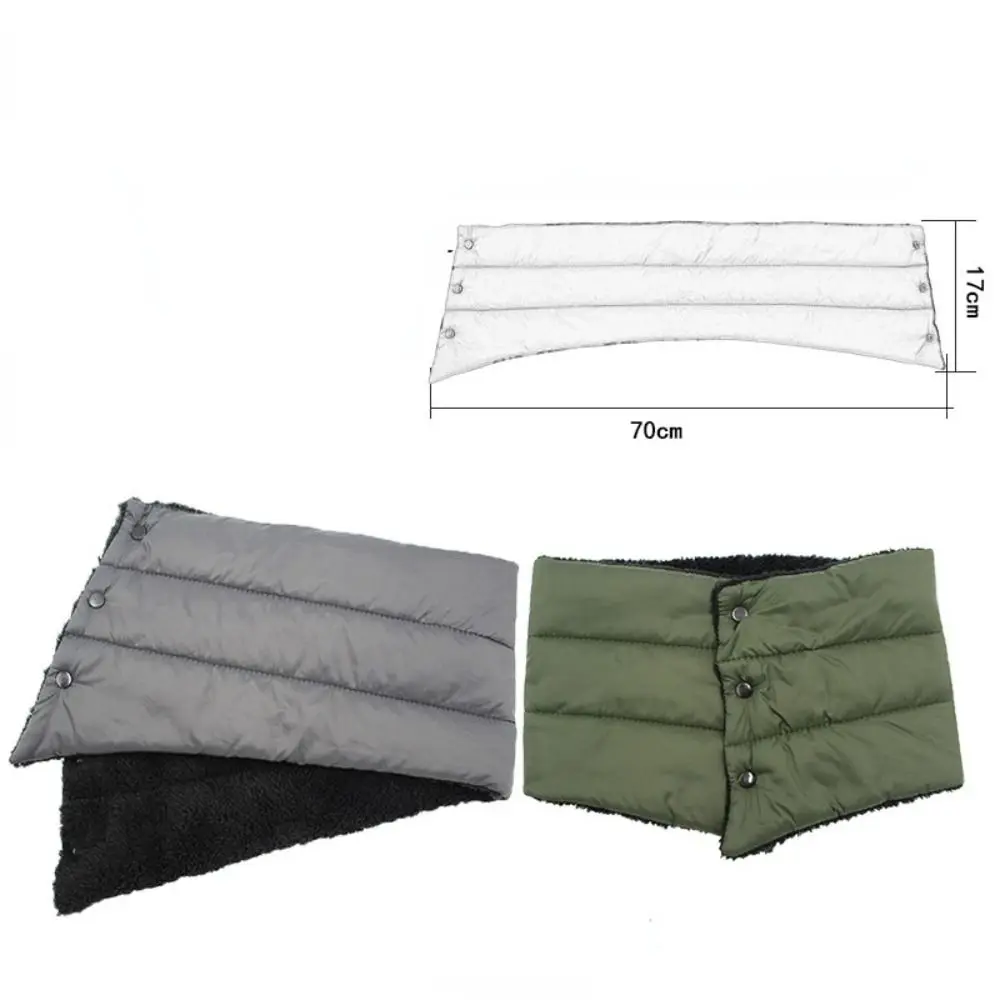 Neck Warm Winter Scarves Warm Waterproof Warm Velvet Down Scarf Fashion Design Unisex Velvet Scarf Winter