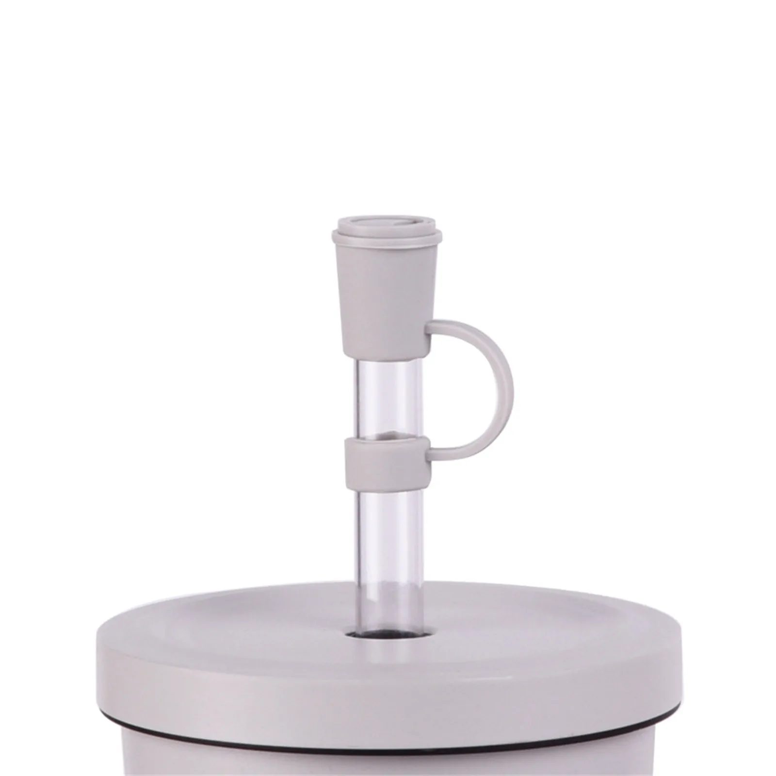 Silicone Straw Dust Proof Plug Simple And Cute Milk Tea Shape Straw Cover Decoration Foldable Reusable Collapsible Reusable