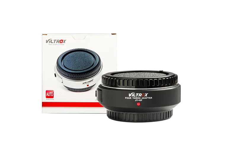 Viltrox JY-43F Auto M4/3 Lens to 4/3 Camera Adapter Mount for GF6 GH5 G3 E-PL3 E