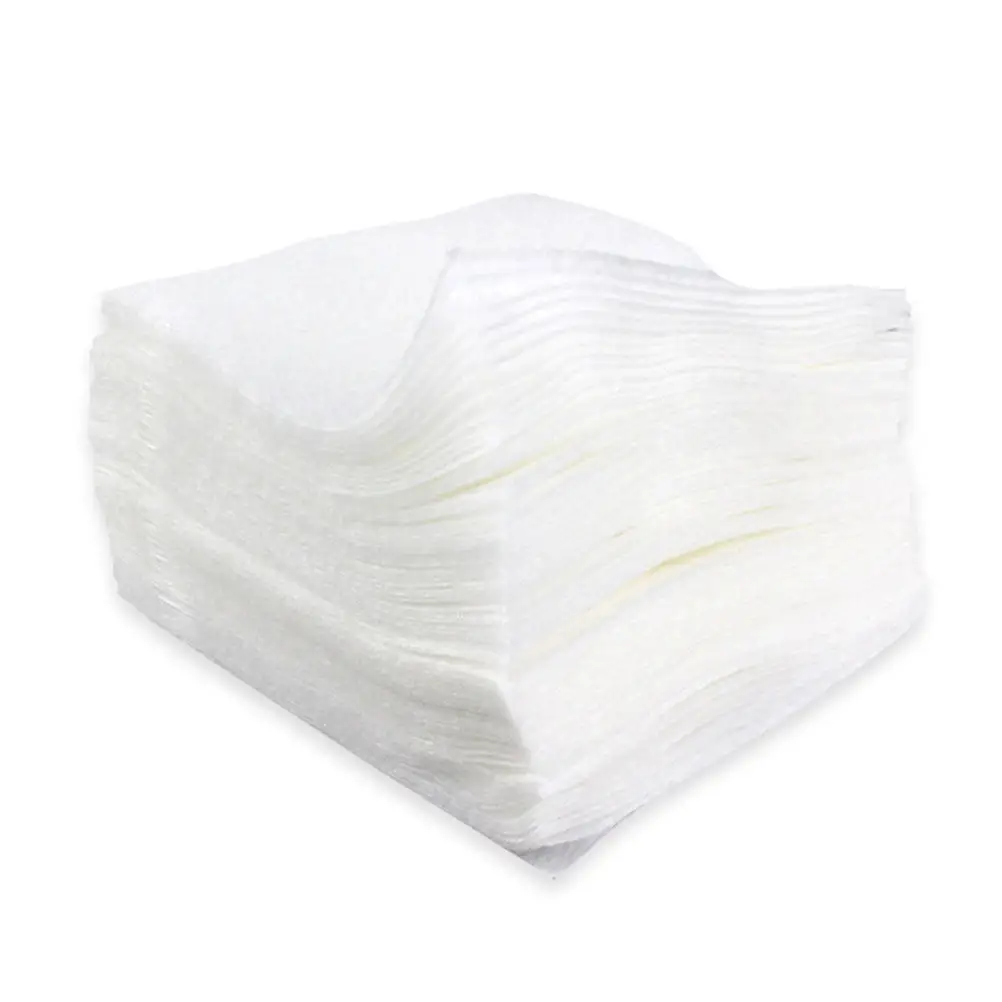 1200Pcs 메이크업 코튼 패드 안전하고 무취의 부드러운 질감 메이크업 제거를 위한 페이셜 코튼 패드 네일 폴리쉬 리무버 스킨 케어